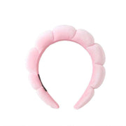 fluffy sponge headband for women, view 4 - MRSLM