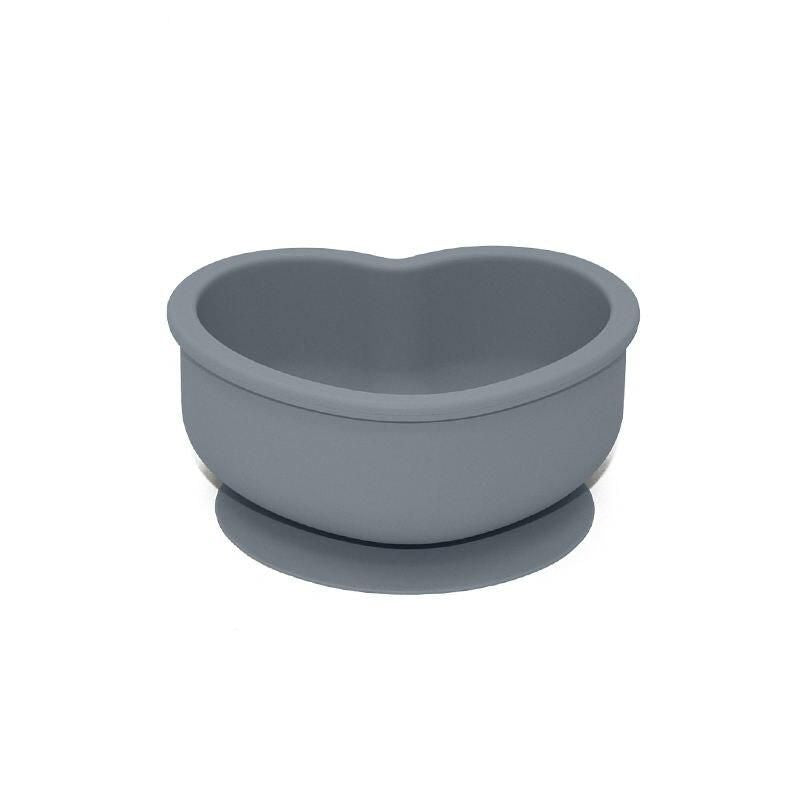 silicone baby feeding bowl with suction base, view 4 - MRSLM