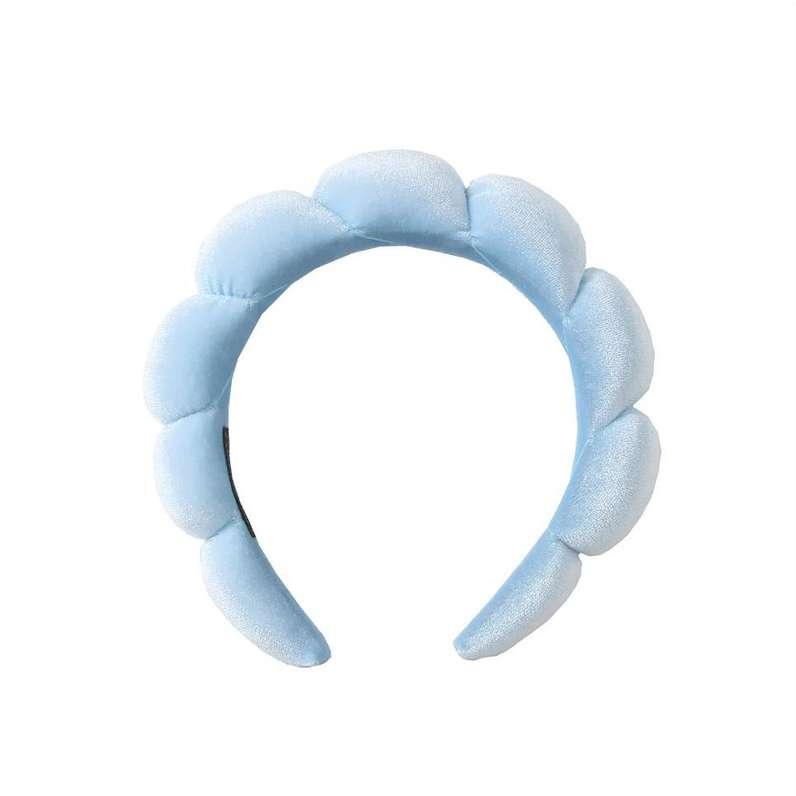 fluffy sponge headband for women, view 3 - MRSLM