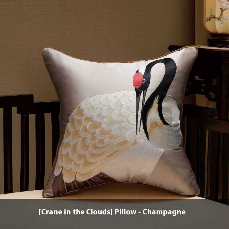 embroidery Chinese style pillow cover, view 10 - MRSLM