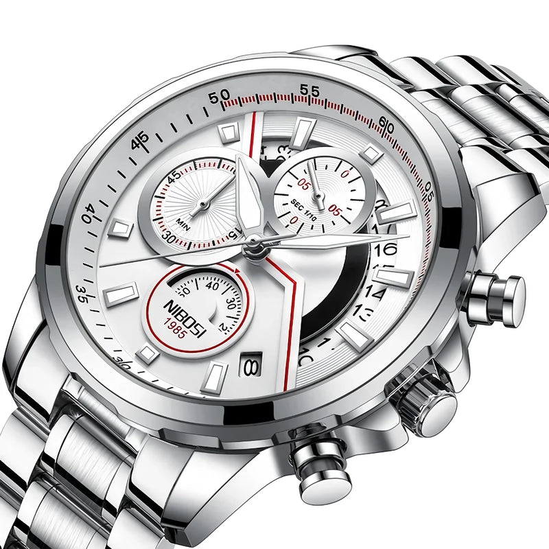 men's sport chronograph watch, view 4 - MRSLM
