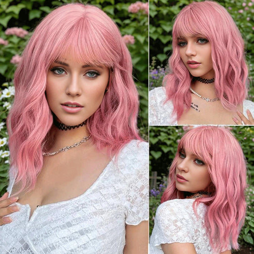 Water ripple short curly wig - MRSLM
