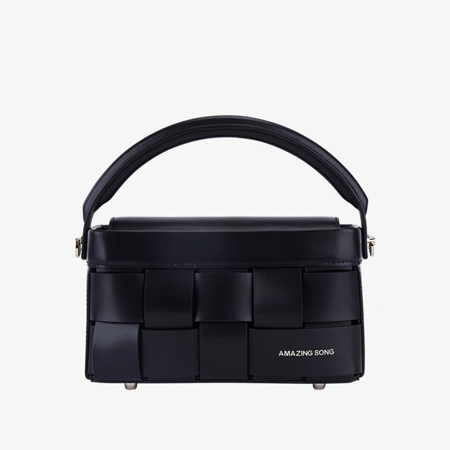 Woven crossbody bag, view 4 - MRSLM