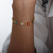 Bohemian flower jewelry, view 3 - MRSLM