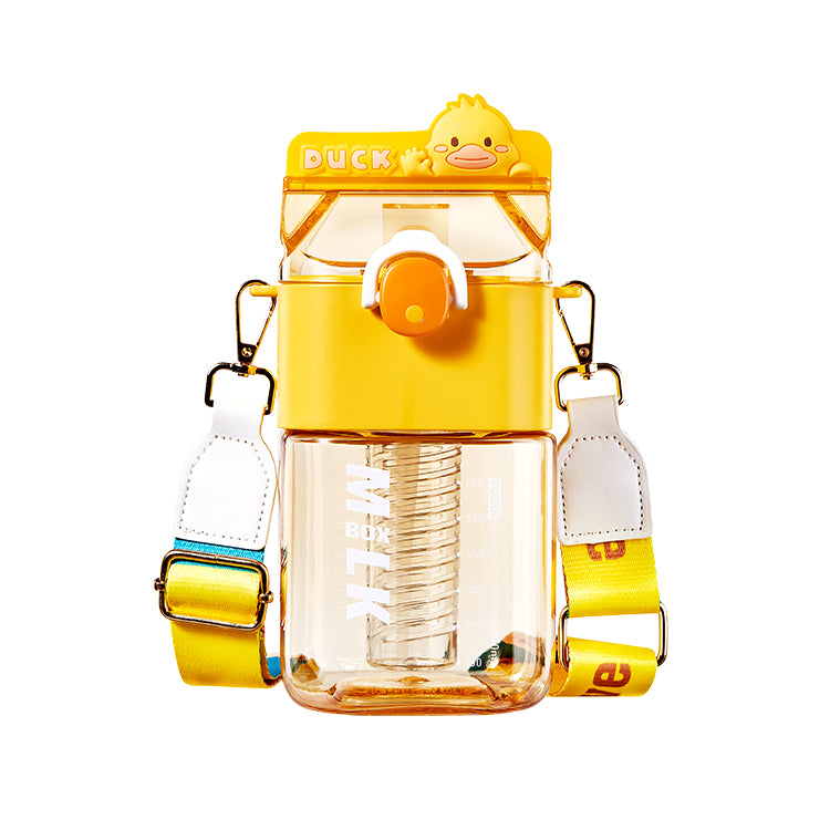 cartoon strap plastic cup, view 3 - MRSLM