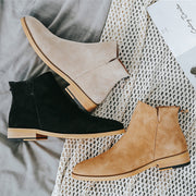 men's leather ankle boots, view 9 - MRSLM