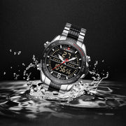 men's multifunction stainless steel watch - MRSLM