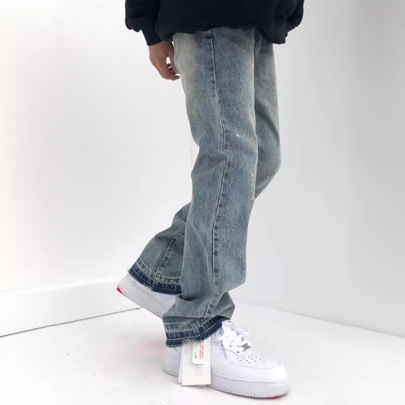 Loose Street Straight Long Pants