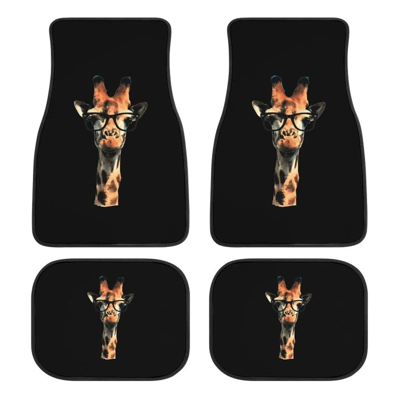 giraffe print car floor mats, view 10 - MRSLM