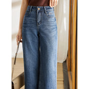 vintage straight leg jeans for women, view 3 - MRSLM