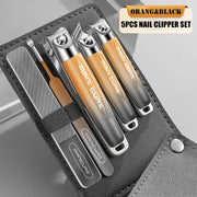 5-piece stainless steel nail clippers set, view 5 - MRSLM