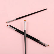 flat angle eyebrow brush set - MRSLM