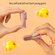 silicone baby finger toothbrush, view 13 - MRSLM