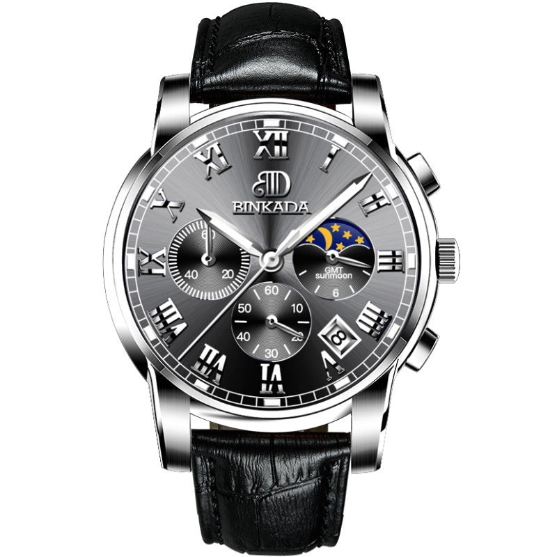 men's fashion quartz watch, view 6 - MRSLM