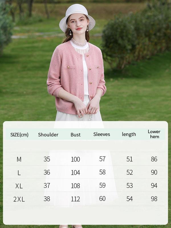 pink tweed knit jacket and shorts set, view 6 - MRSLM