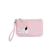 split leather clutch bag, view 2 - MRSLM