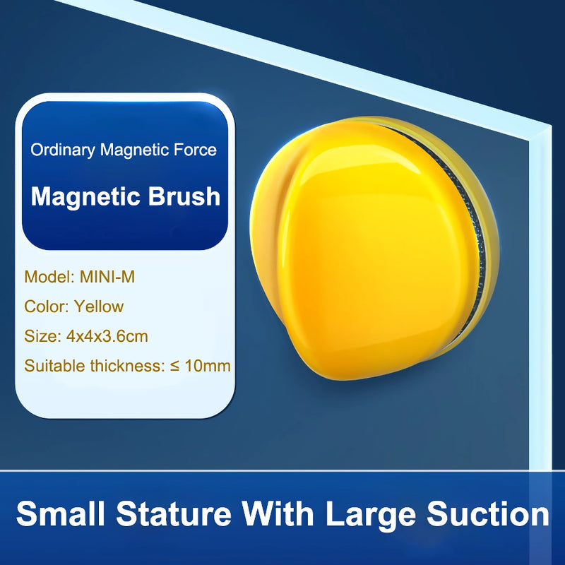 Mini magnetic fish tank brush, view 2 - MRSLM