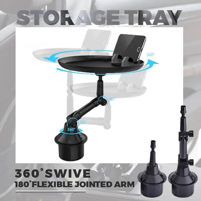 360 degree swivel car storage tray, view 7 - MRSLM