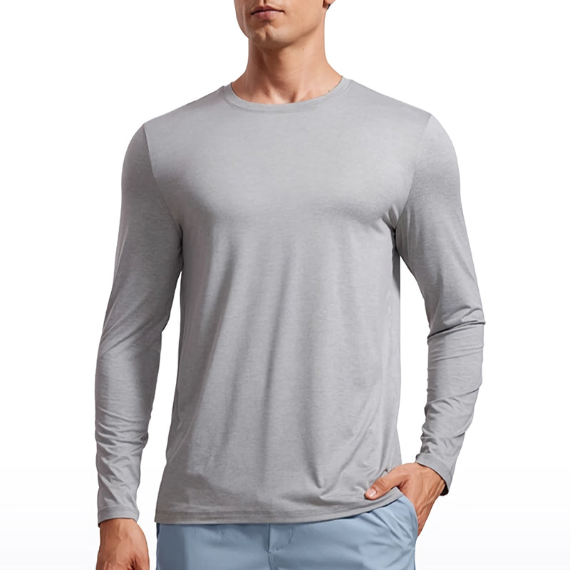 men's long sleeve lightweight workout shirt - MRSLM