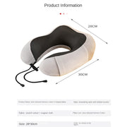 U-shaped memory foam travel pillow, view 10 - MRSLM