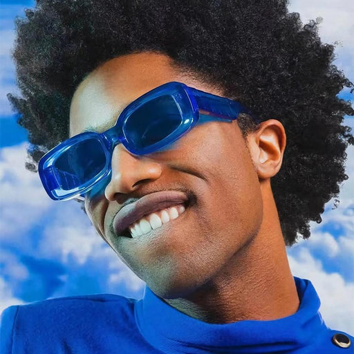 Clear plastic retro sunglasses - MRSLM