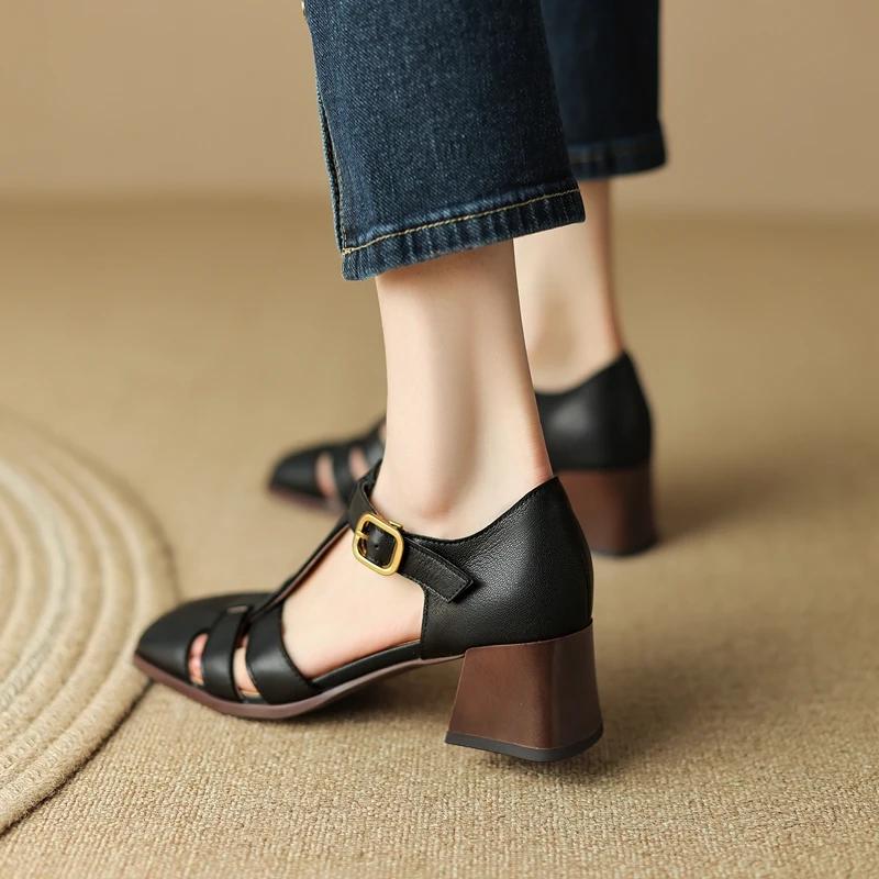 T-strap gladiator sandals, view 22 - MRSLM