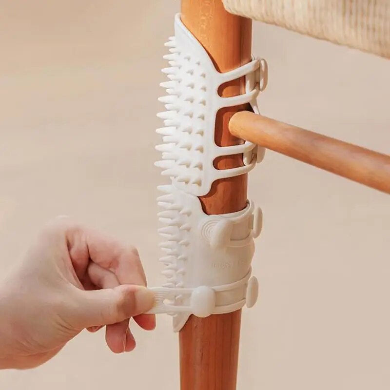 cat massage comb and scratcher, view 7 - MRSLM