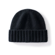 Thick cuffed knit beanie unisex, view 3 - MRSLM