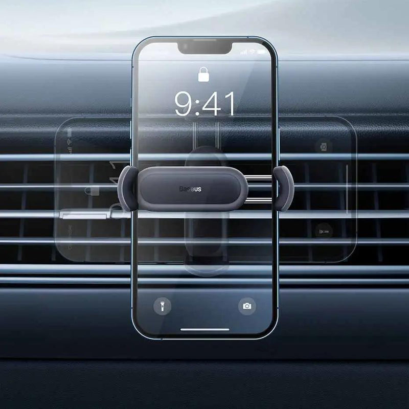 universal car phone holder air vent mount, view 9 - MRSLM