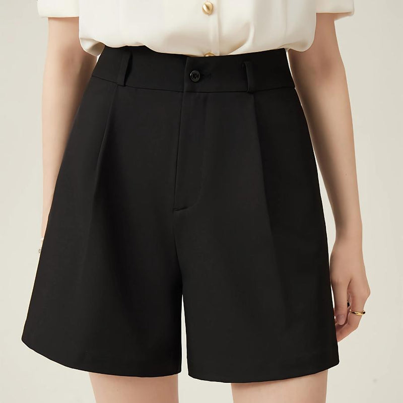 high-waist A-line commuter shorts - MRSLM