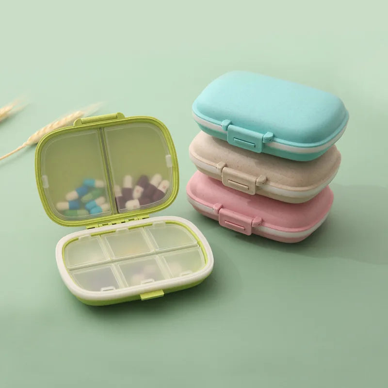 8-grid travel pill box, view 10 - MRSLM