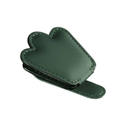 leather car visor clip, view 11 - MRSLM