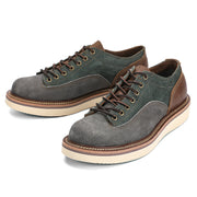 men's leather ankle loafers, view 2 - MRSLM