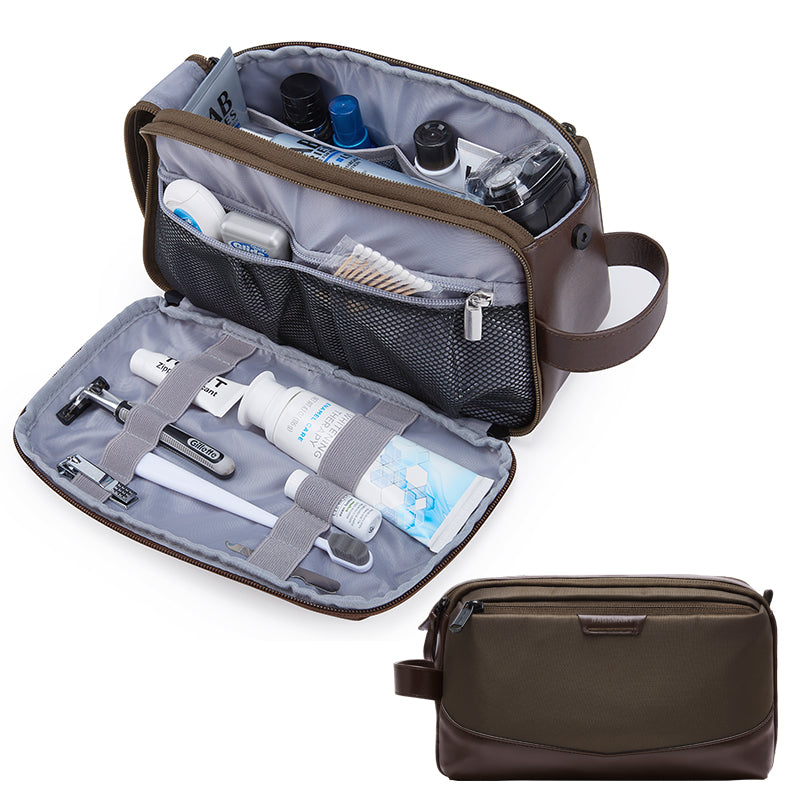 large travel toiletry organizer for men, view 4 - MRSLM