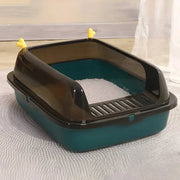 oversized cat litter box with antlers, view 5 - MRSLM