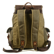 men's canvas backpack, view 3 - MRSLM