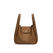leather crossbody shoulder handbag, view 3 - MRSLM
