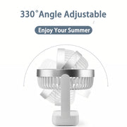compact rechargeable usb desk fan, view 6 - MRSLM