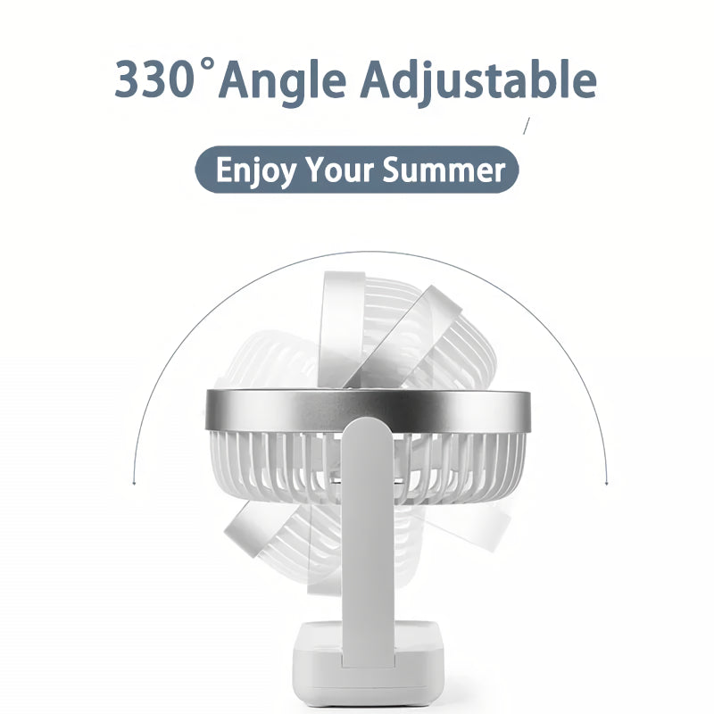 compact rechargeable usb desk fan, view 6 - MRSLM