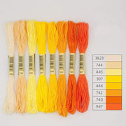 gradient color cross stitch thread, view 8 - MRSLM