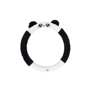 cute animal fluff steering wheel cover, view 4 - MRSLM
