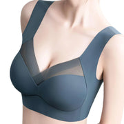 Seamless plus size sports bra, view 9 - MRSLM
