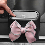 bowknot car hanging trash bin, view 9 - MRSLM