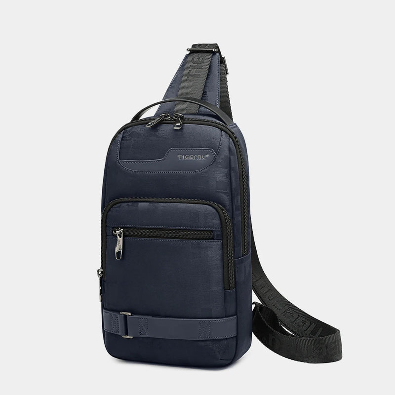 men's Oxford crossbody sling bag, view 3 - MRSLM