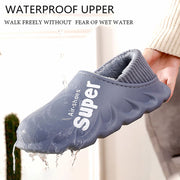 EVA waterproof plush home slippers, view 4 - MRSLM