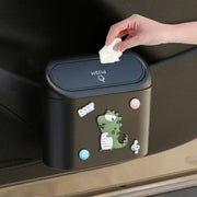Compact cartoon car garbage bin, view 10 - MRSLM