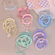6-pack nylon elastic hair bands, view 10 - MRSLM