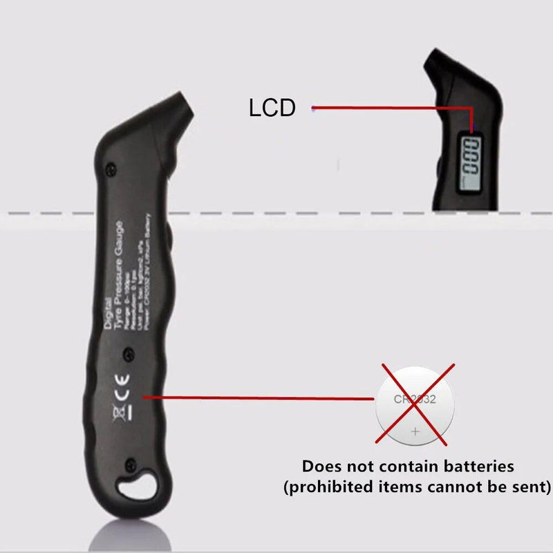 digital tire pressure gauge, view 4 - MRSLM
