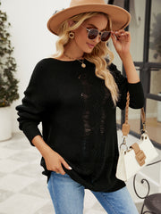 women's cable knit pullover, view 2 - MRSLM