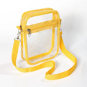 women's clear pvc shoulder bag, view 2 - MRSLM